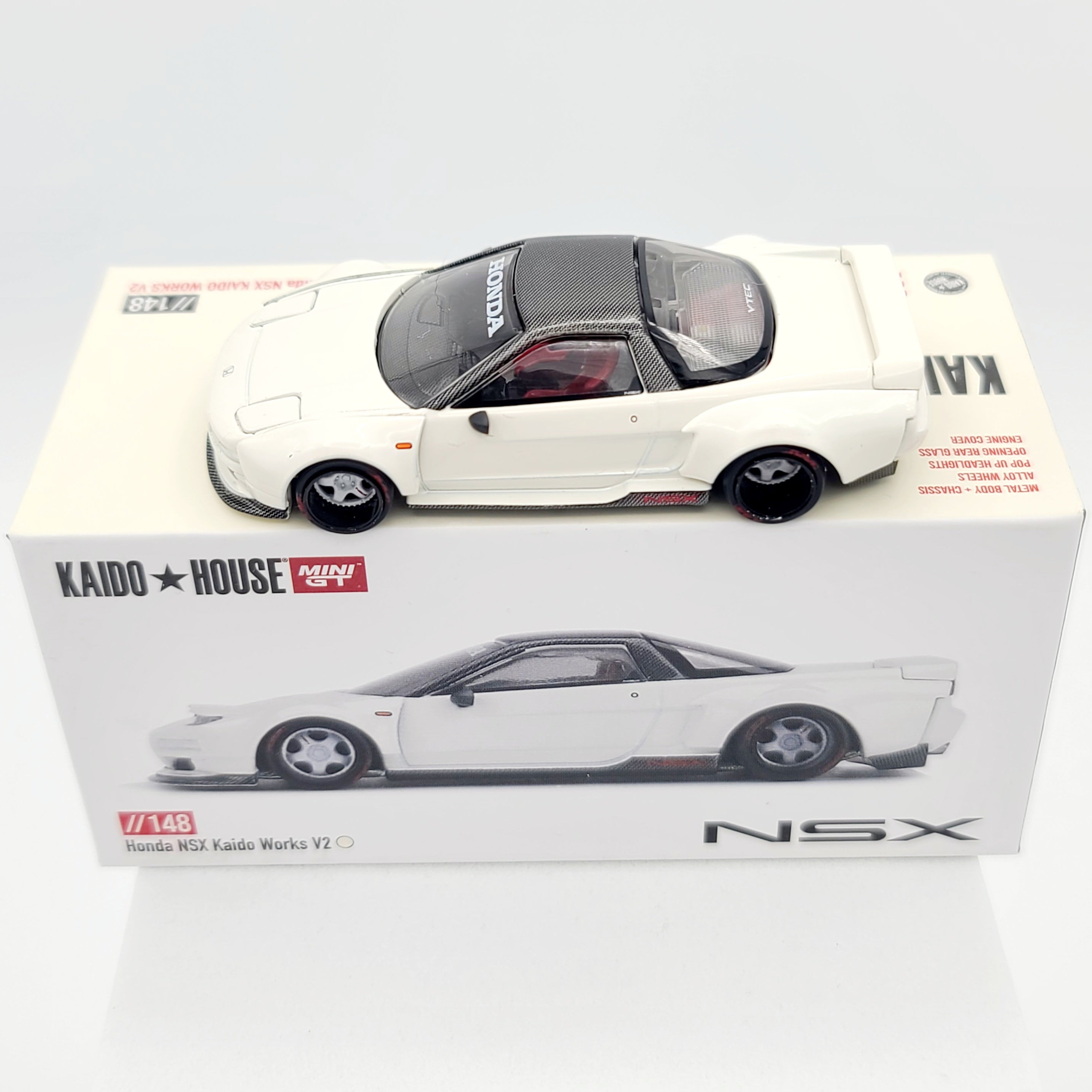 Kaido House x Mini GT Honda NSX Kaido Works V2 - 1:64 scale (2024 Limited Edition)